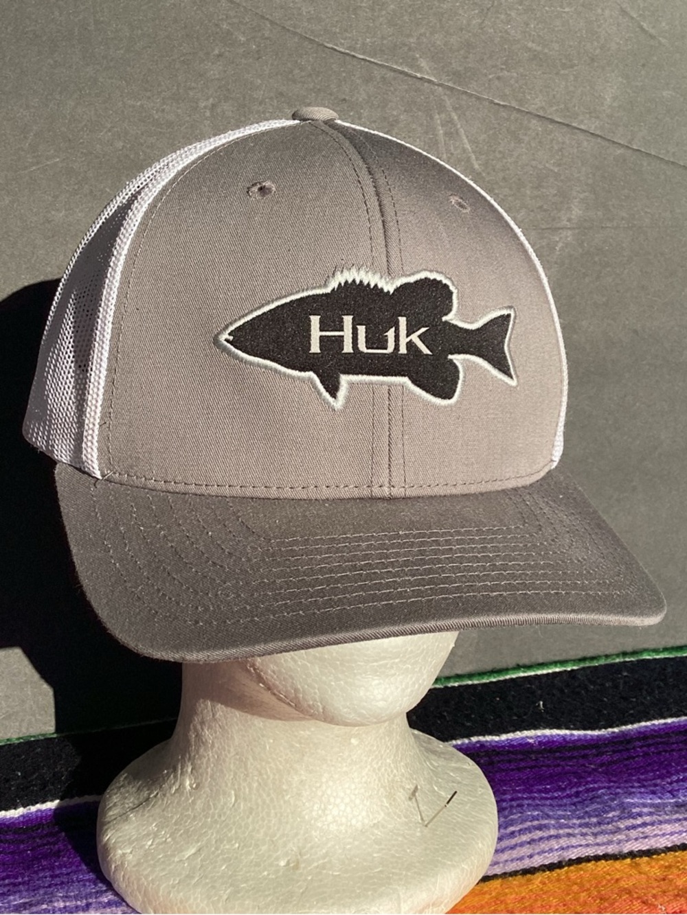 Huk fishing SnapBack Mesh Hat Trucker Patch